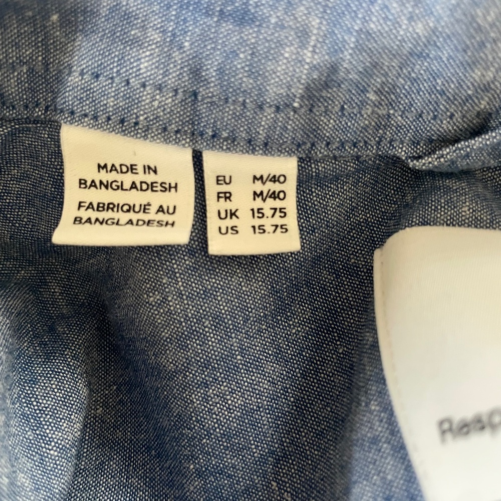 Linen button up - Picture 4 of 6